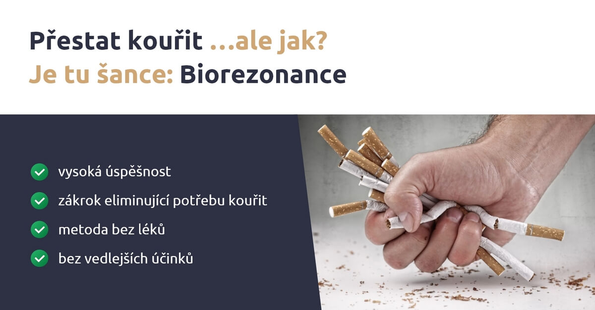 Přestat kouřit... ale jak? Je tu šance: Biorezonance